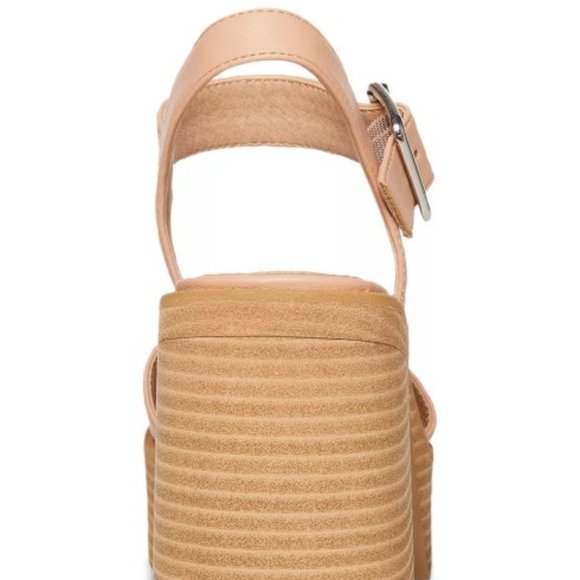 MADDEN GIRL Grandview Stacked Wooden Platform Sandals - Picture 3 of 7